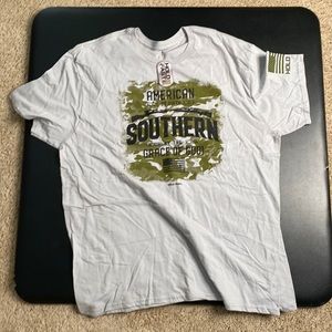 Hold fast, mens, 2X, white, short sleeve shirt, NWT